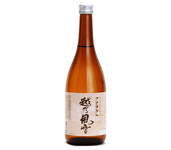 Koshino wind snow pure rice brewing sake from the finest rice