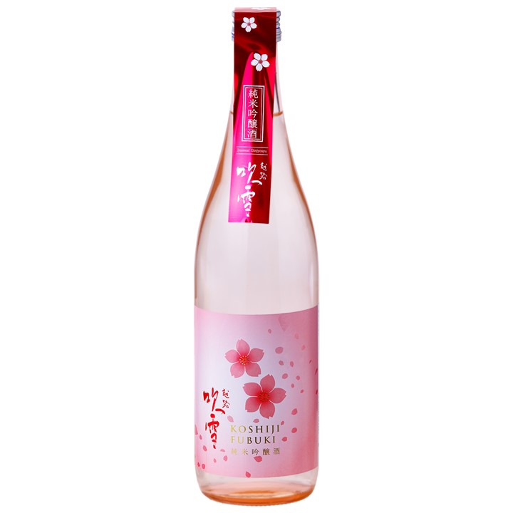 Koshijifubuki Junmai Ginjo Spring Bottle