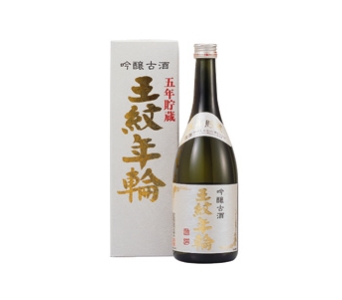 Ginjo old sake annual ring five-year storage